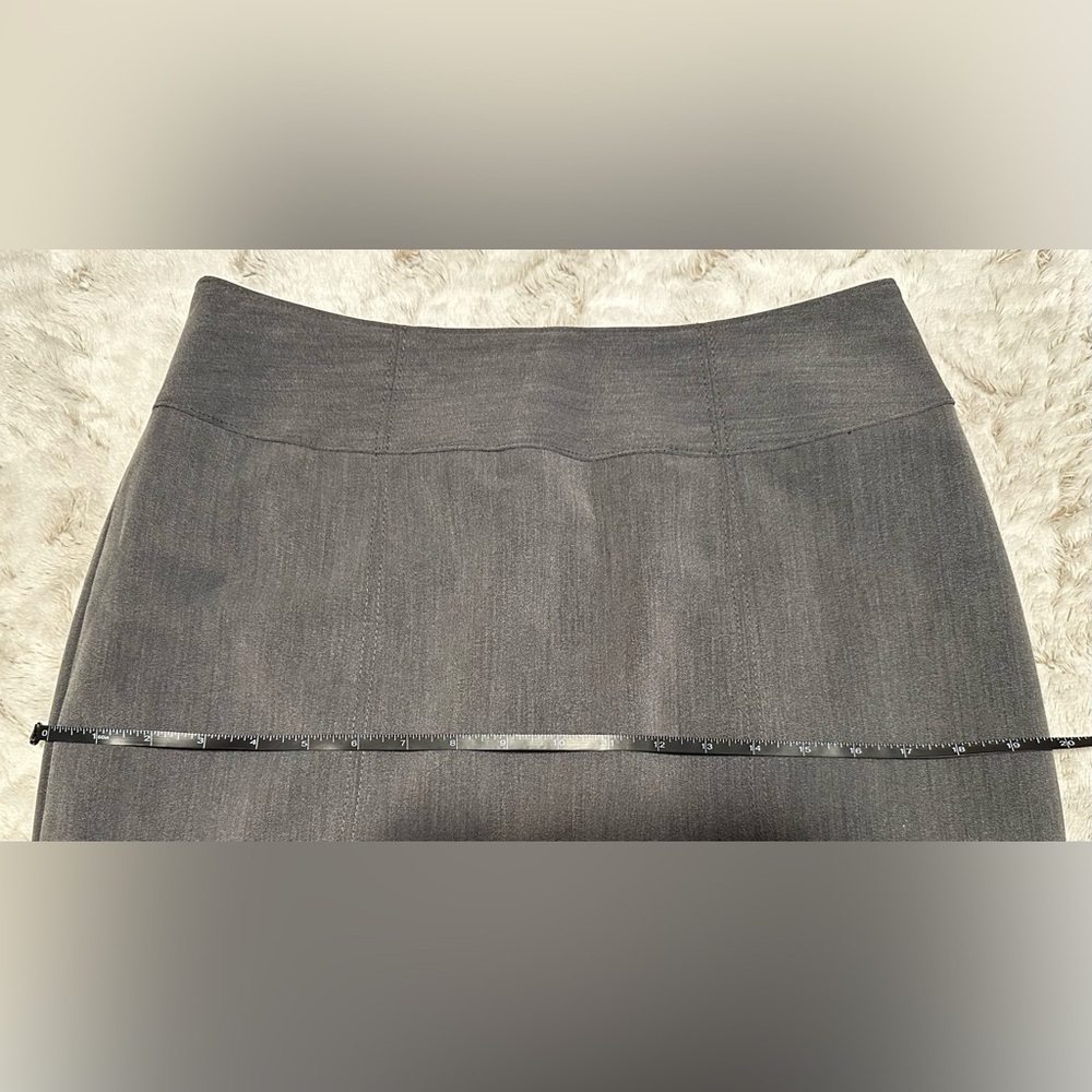 Worthington Dark Gray Pencil Skirt - Picture 4 of 9